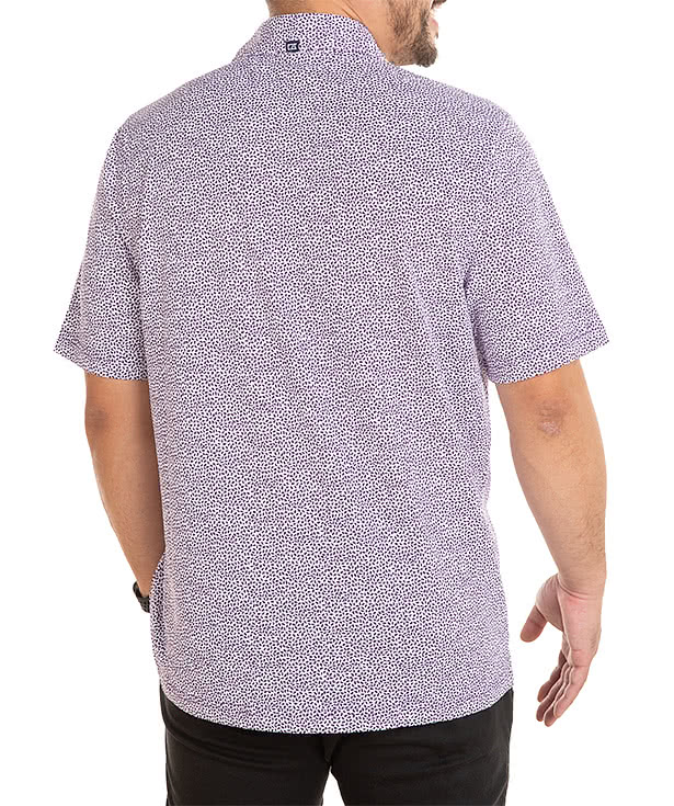Cutter & Buck Virtue Eco Botanical Print Performance Pique Polo