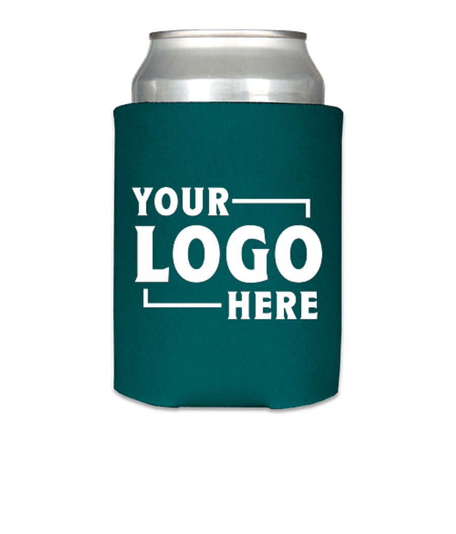 Foldable Can Cooler in Turquoise