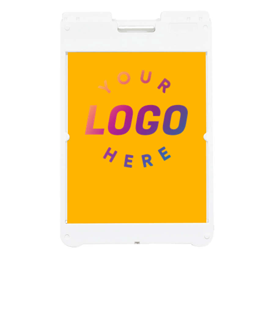 Full Color Simpo Sign II A-Frame Kit in Athletic Gold