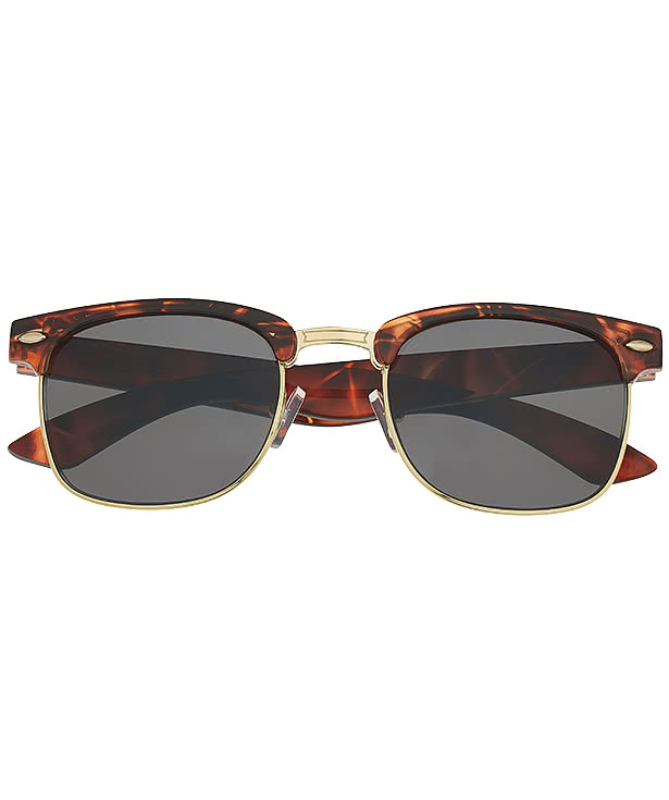 Panama Retro Browline Sunglasses