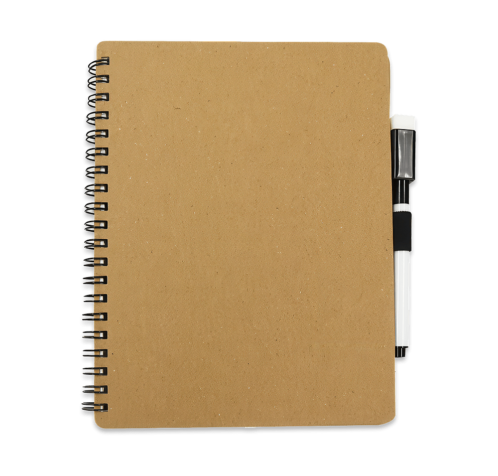 Innovator Dry Erase Hard Cover Spiral Notebook-default