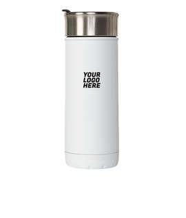 S'ip by S'well Laser Engraved 16 oz. Insulated Travel Tumbler - Color: Flat White