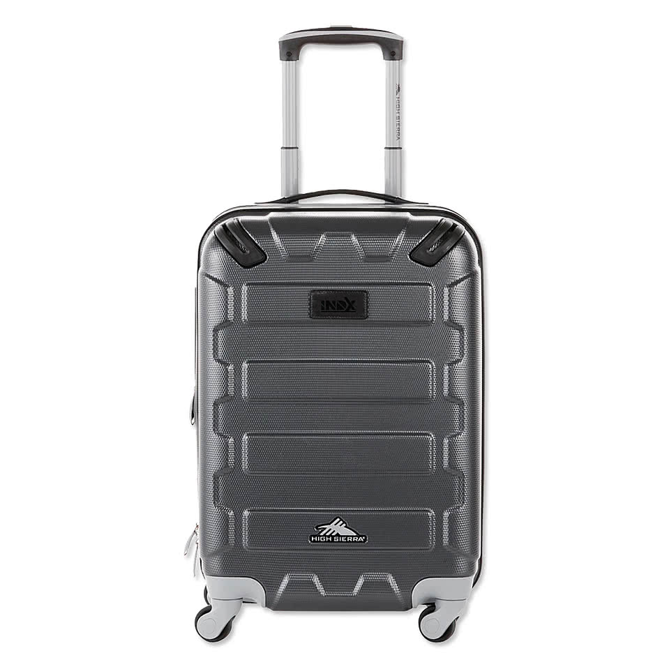 Debossed High Sierra Hardside Wheeled Luggage