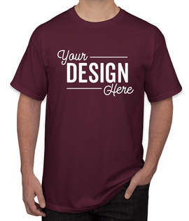 Canada - Gildan Ultra Cotton T-shirt - Color: Maroon