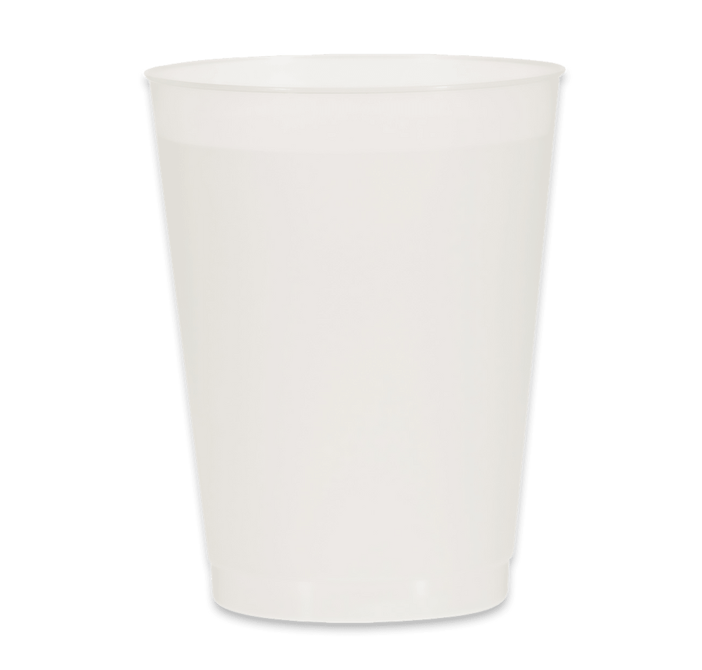 Full Color 16 oz. Frost Flex Plastic Stadium Cup-default