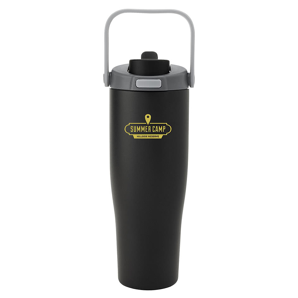 30 oz. Lily Recycled Stainless Steel Insulated Tumbler with Flip Straw