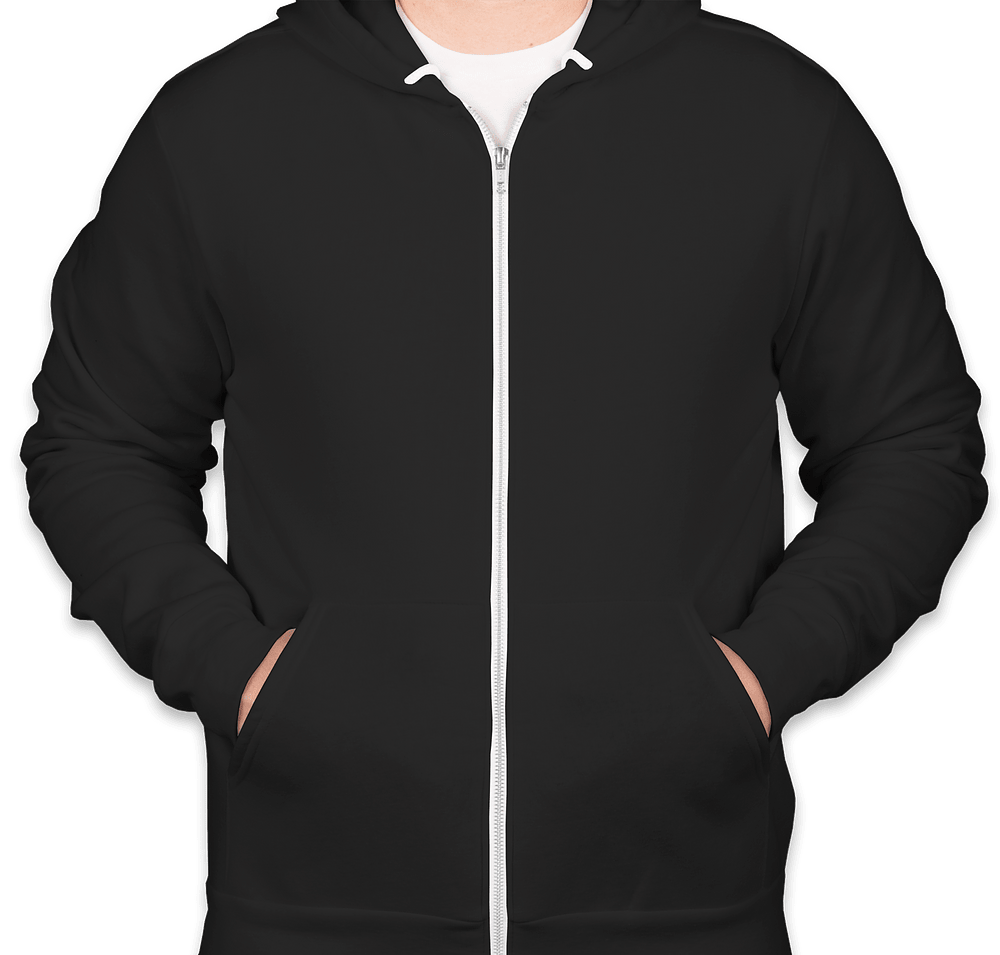 Embroidered Bella + Canvas Ultra Soft Zip Hoodie-default