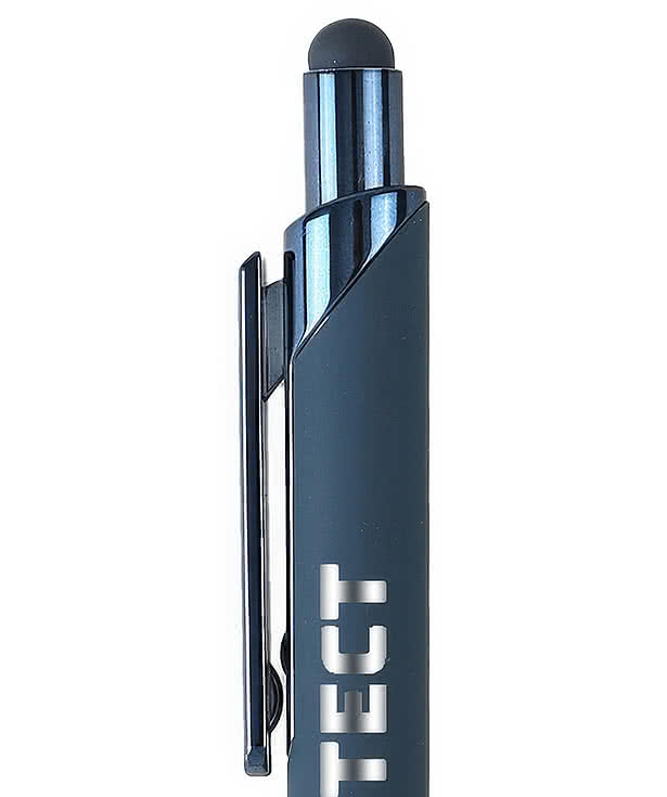 Laser Engraved Mojave Comfort Stylus Pen (black ink)