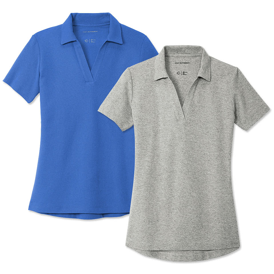 Port Authority Women's C-FREE Cotton Blend Pique Polo