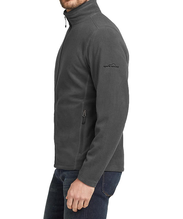 Eddie Bauer Full Zip Microfleece Jacket