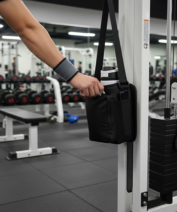 Endurance Magnetic Drawstring Bottle Bag