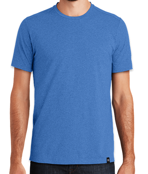New Era Heritage Blend T-shirt in Royal Heather