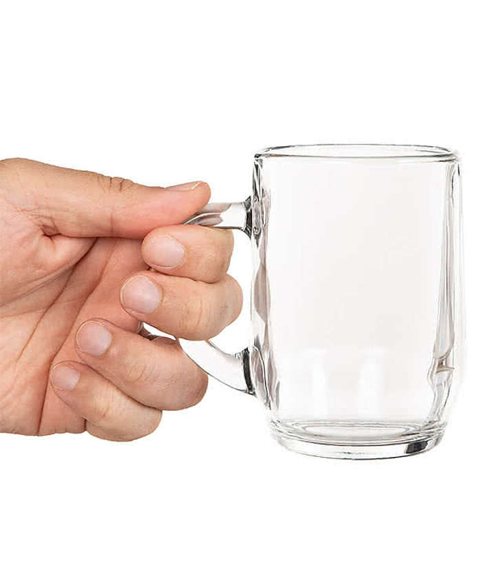 10 oz. Haworth Glass Coffee Mug