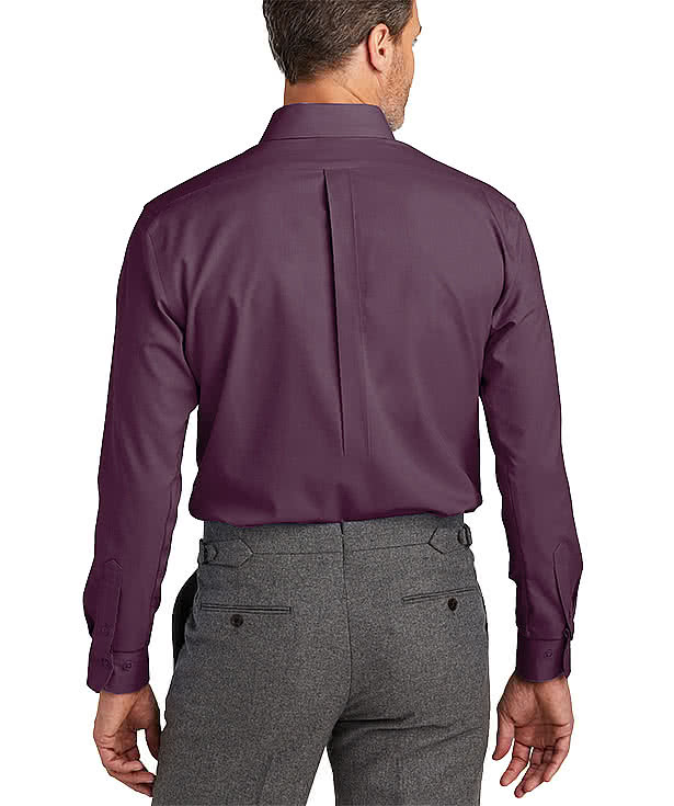 Brooks Brothers Tall Wrinkle-Free Stretch Nailhead Dress Shirt