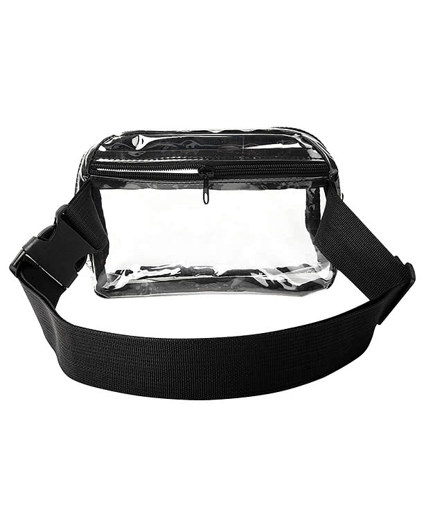 Anywhere Adjustable Clear Fanny Pack