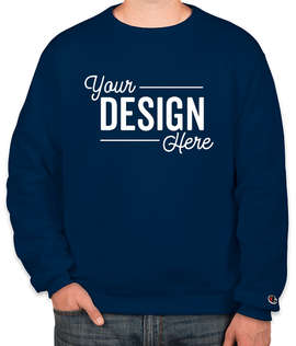 Champion Powerblend Crewneck Sweatshirt - Color: Late Night Blue