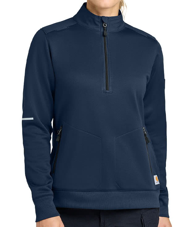 Carhartt Women’s FLD & RSCU Reflective Half-Zip Pullover