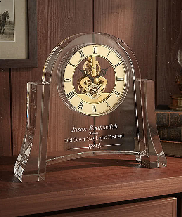 Laser Etched Sulfolk Clock