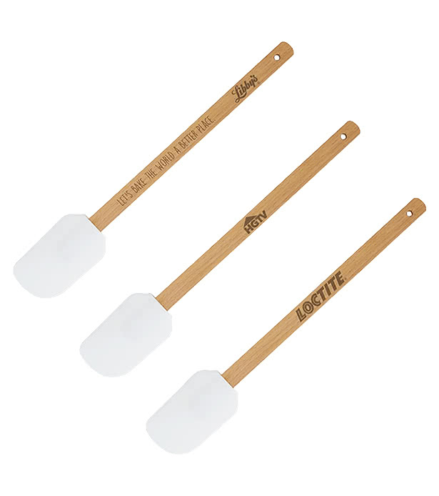Silicone Spatula with Wood Handle