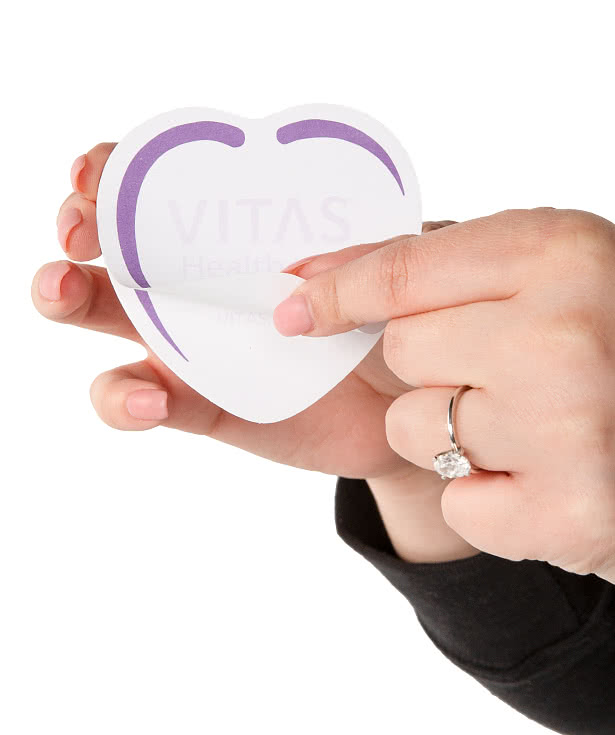 3M Heart Post-it® Note - 25 sheets/pad