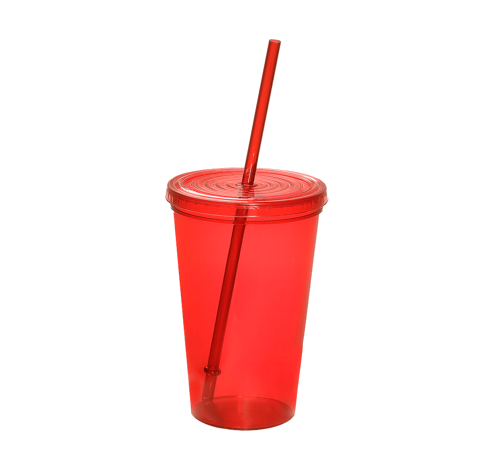 20 oz. Econo Sturdy Sipper Tumbler with Straw-default