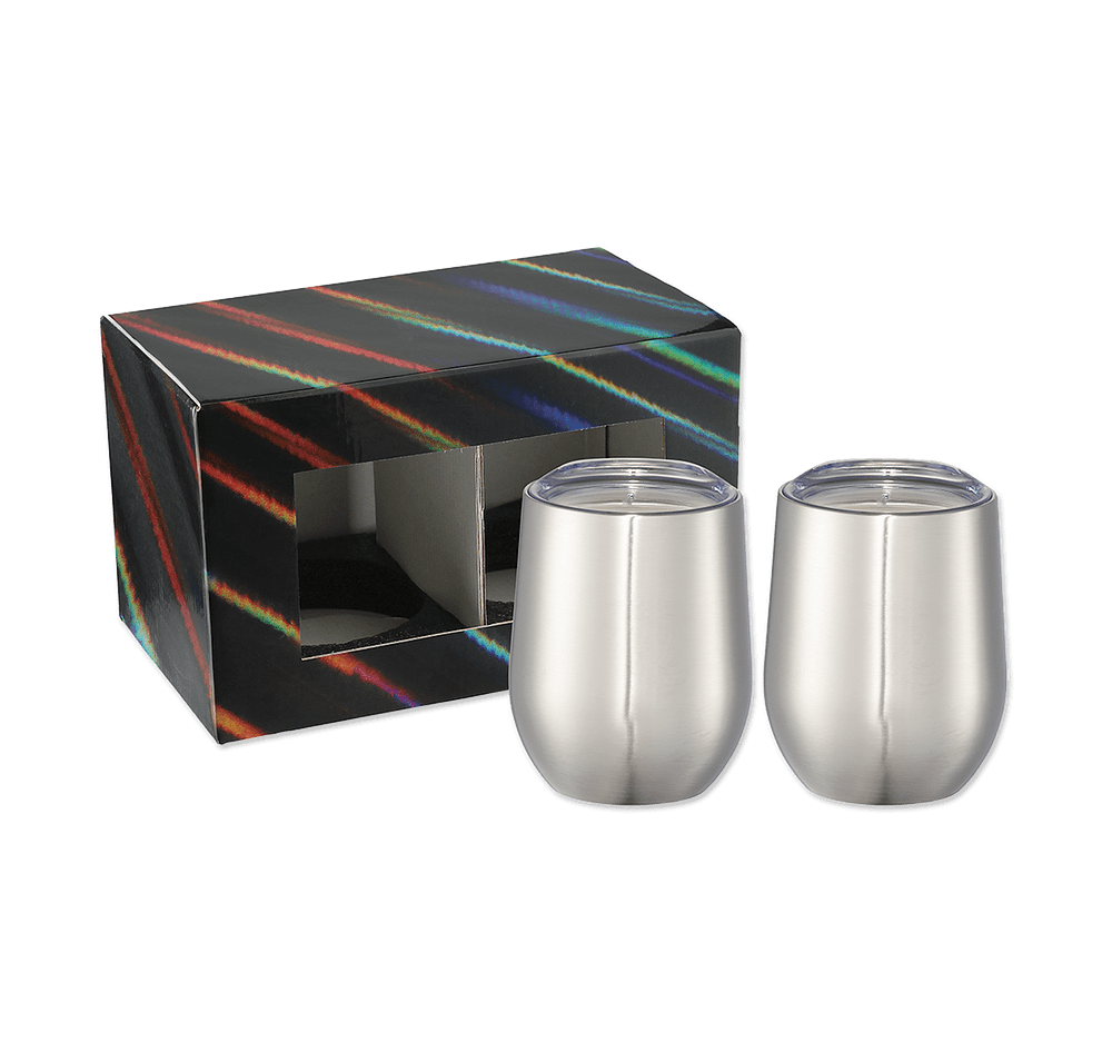 12 oz. Corzo Stainless Steel Tumbler (Set of 2)-default
