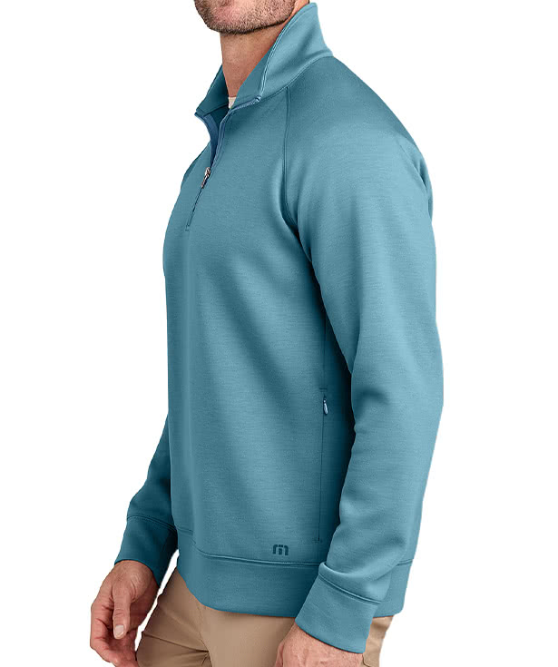 TravisMathew Momentum Shift Quarter Zip Sweatshirt