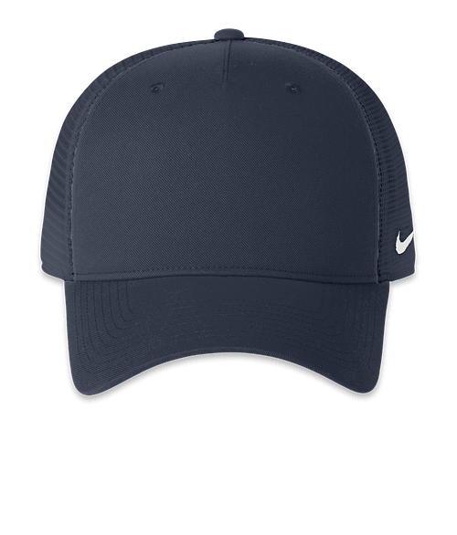 Nike Recycled Snapback Trucker Hat - Printed in Navy / Navy