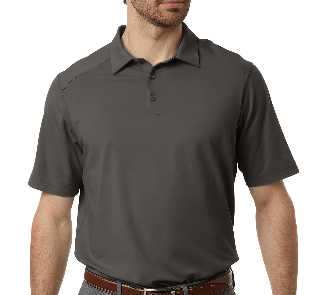 Devon & Jones Seaton Pebble Textured Performance Polo-default