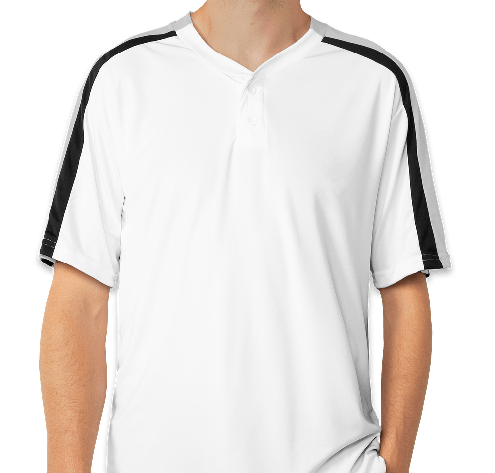 Augusta Colorblock Baseball Henley-default