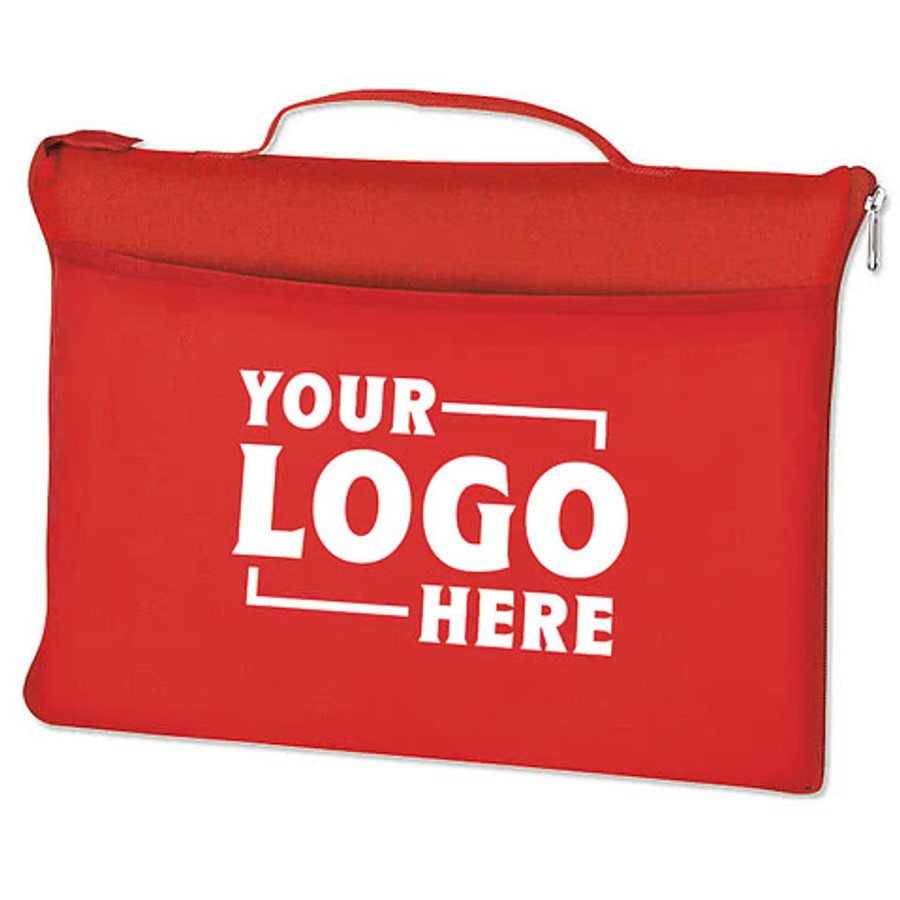Fleece Travel Blanket in Red