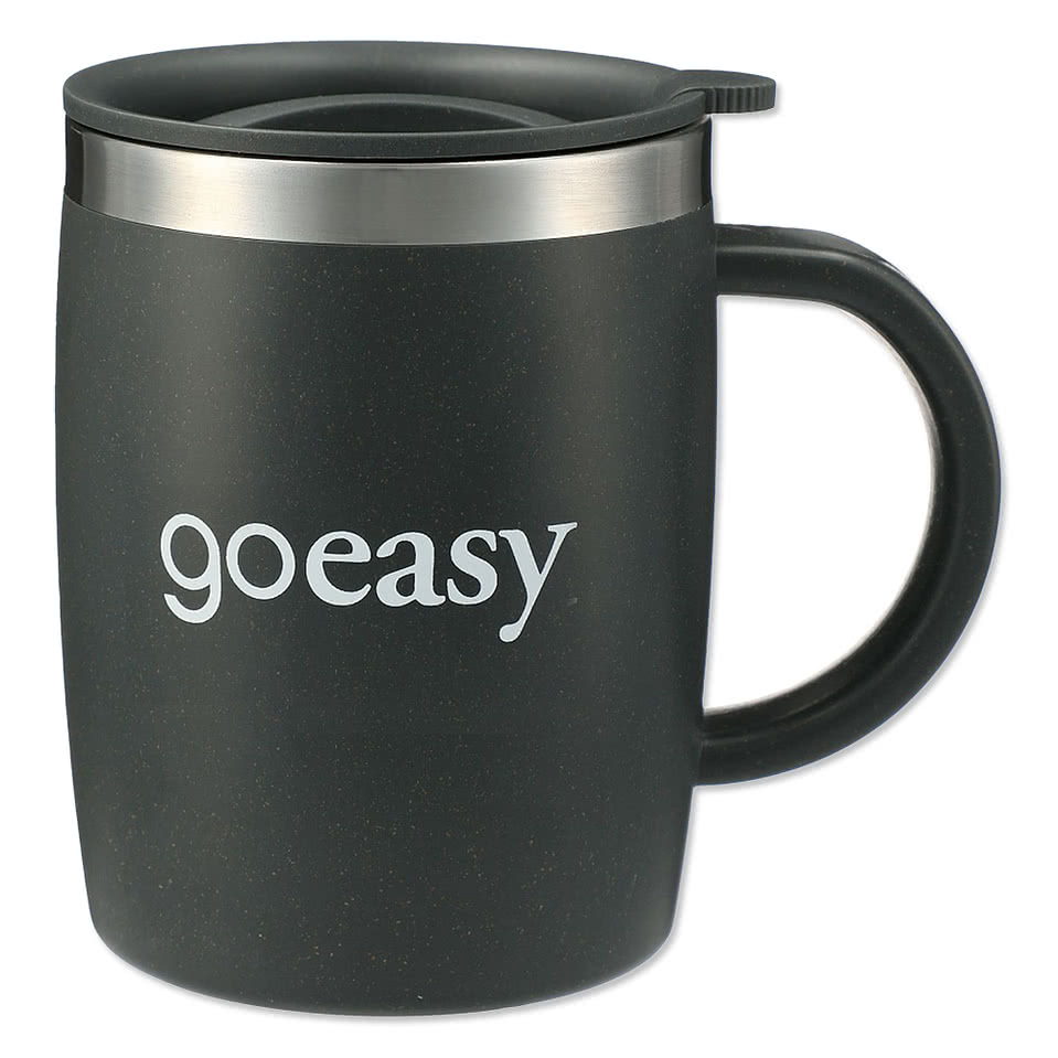 14 oz. Dagon Wheat Straw Stainless Steel Lined Mug