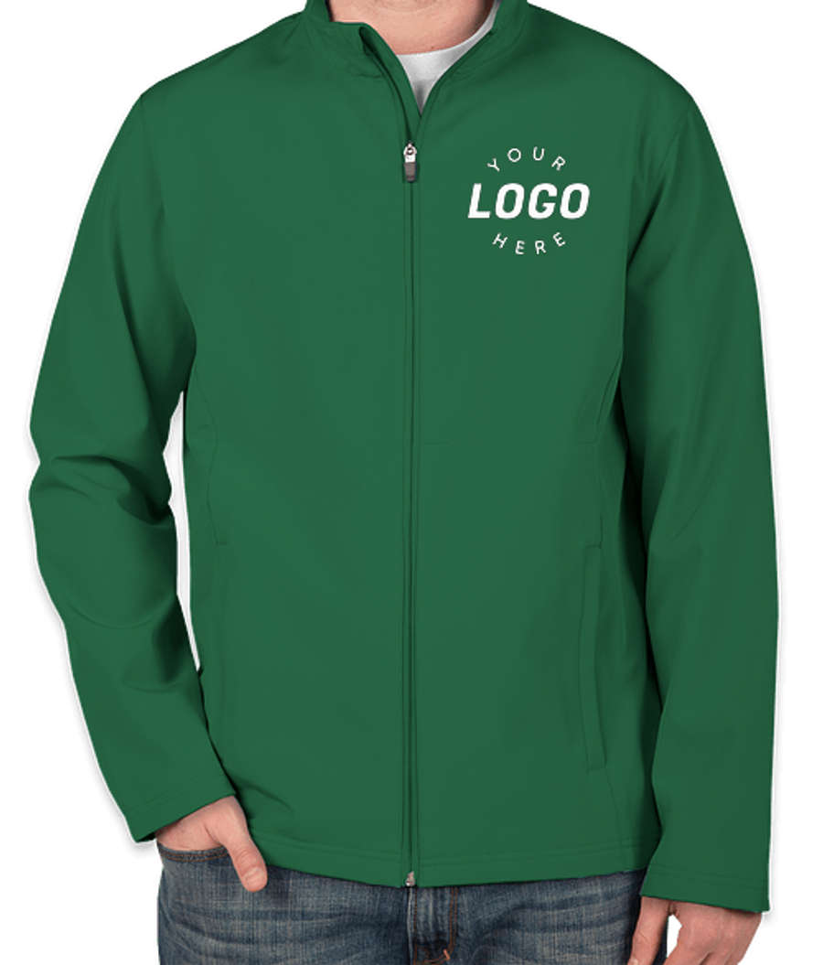 Team 365 Soft Shell Jacket - Printed in Sport Forest