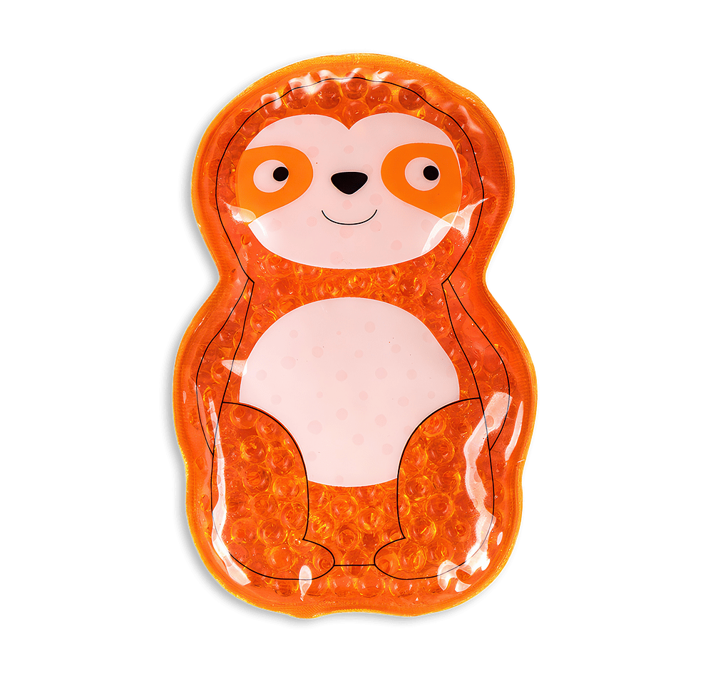 Plush Sloth Aqua Pearls Hot/Cold Pack-default