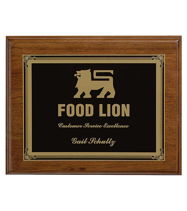 Ashford Medium Plaque Award