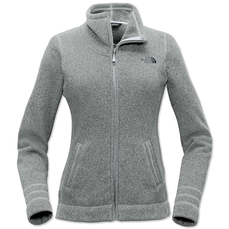 The North Face Women's Sweater Fleece Jacket - Embroidered