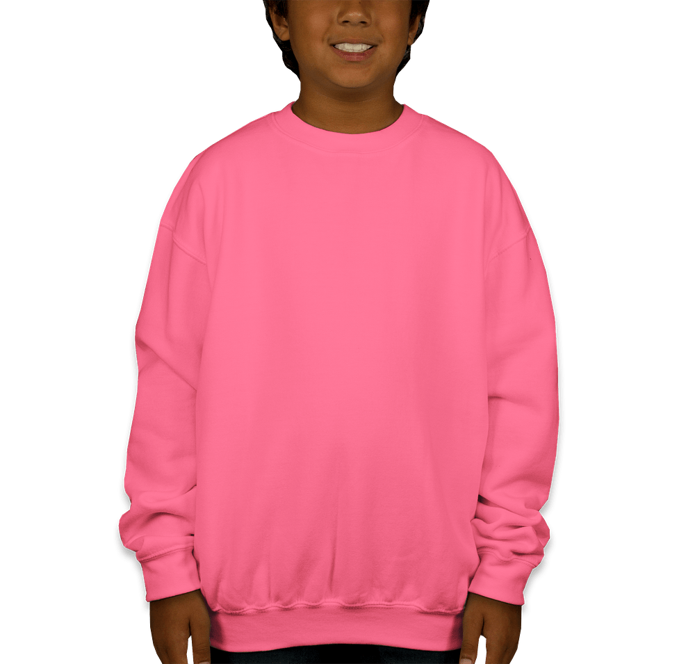 Gildan Youth Midweight 50/50 Crewneck Sweatshirt-default