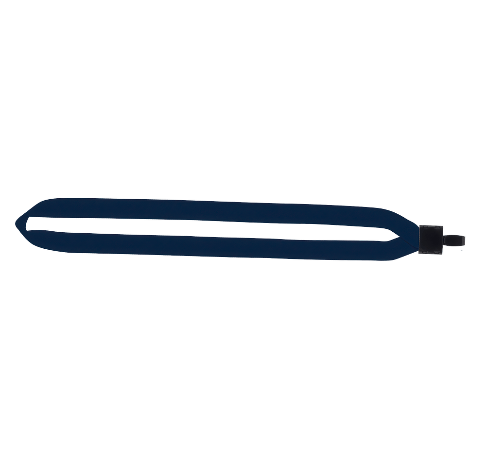3/4" Polyester Lanyard with Non-Swivel Plastic Hook-default