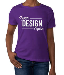 Bella + Canvas Women's Jersey T-shirt - Color: Team Purple