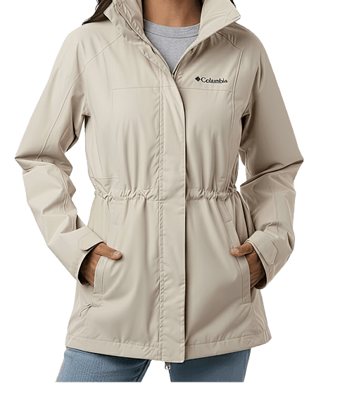 Custom Columbia Women's Hikebound II Hooded Windbreaker Jacket
