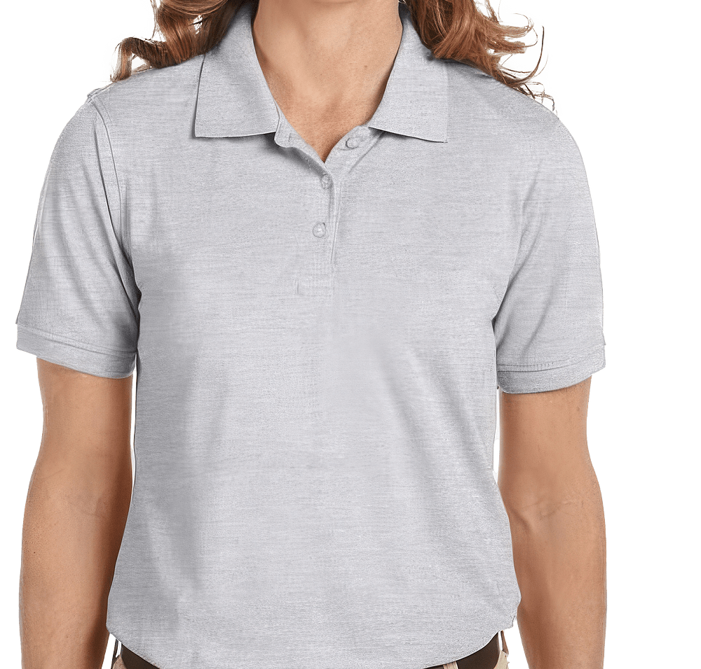 Harriton Women's Easy Blend Pique Polo - Printed-default