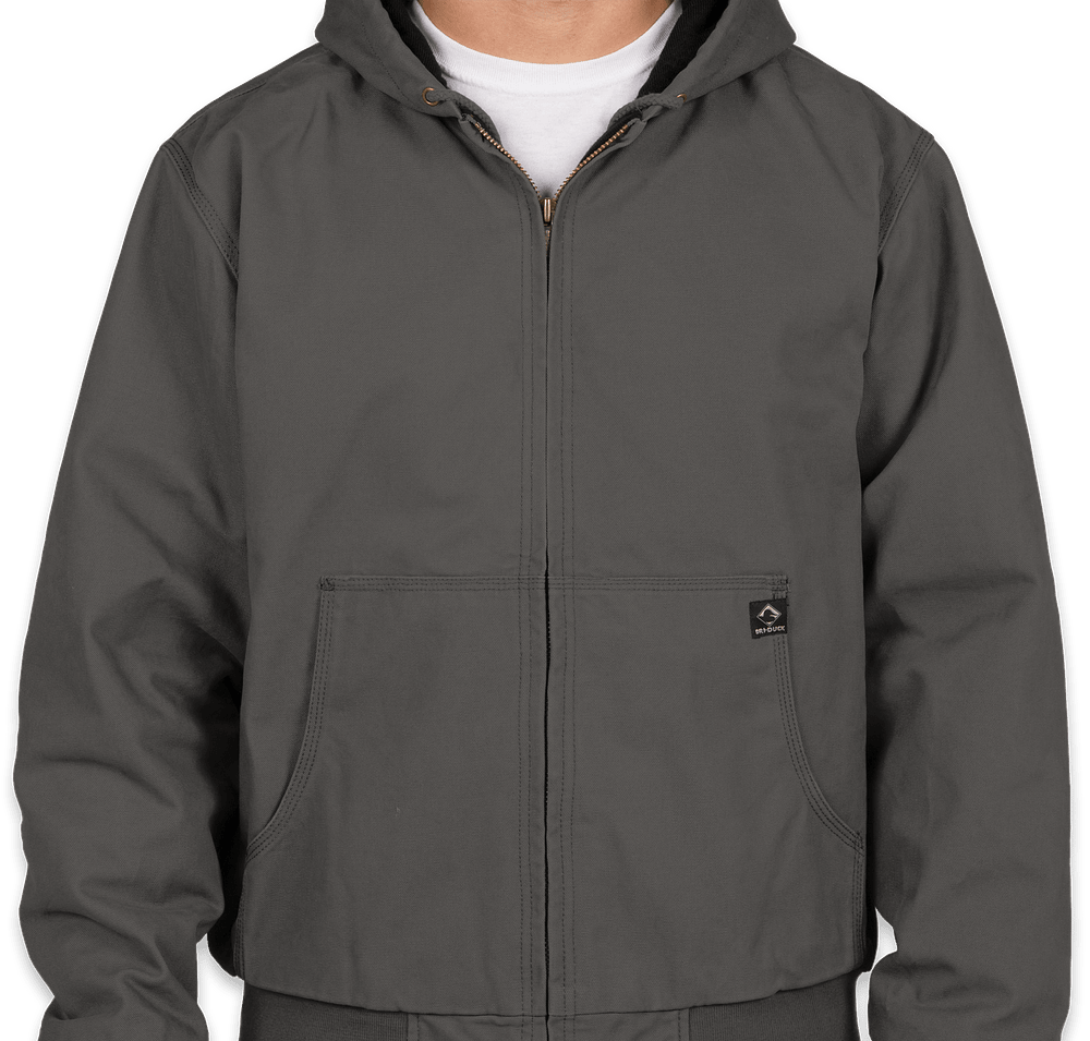 Dri Duck Cheyenne Hooded Boulder Cloth Work Jacket-default