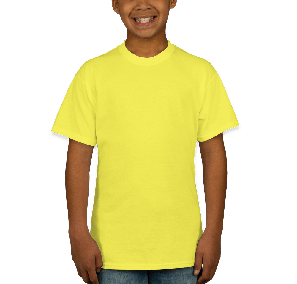 Hanes Youth EcoSmart 50/50 T-shirt-default