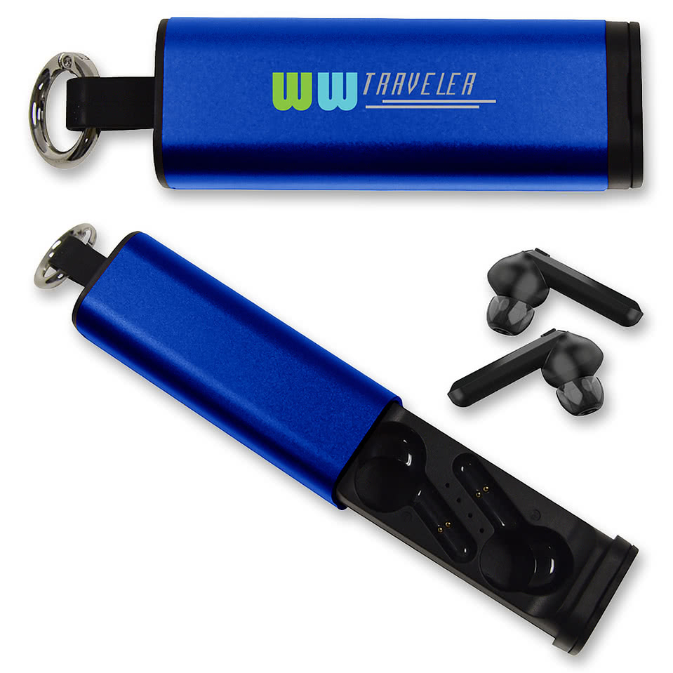 Tech Support True Wireless Earbuds with Phone Stand