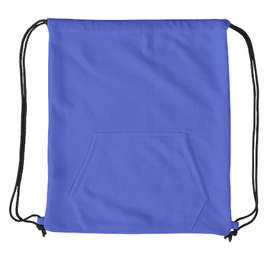 Port & Company Sweatshirt Drawstring Bag - Color: Royal