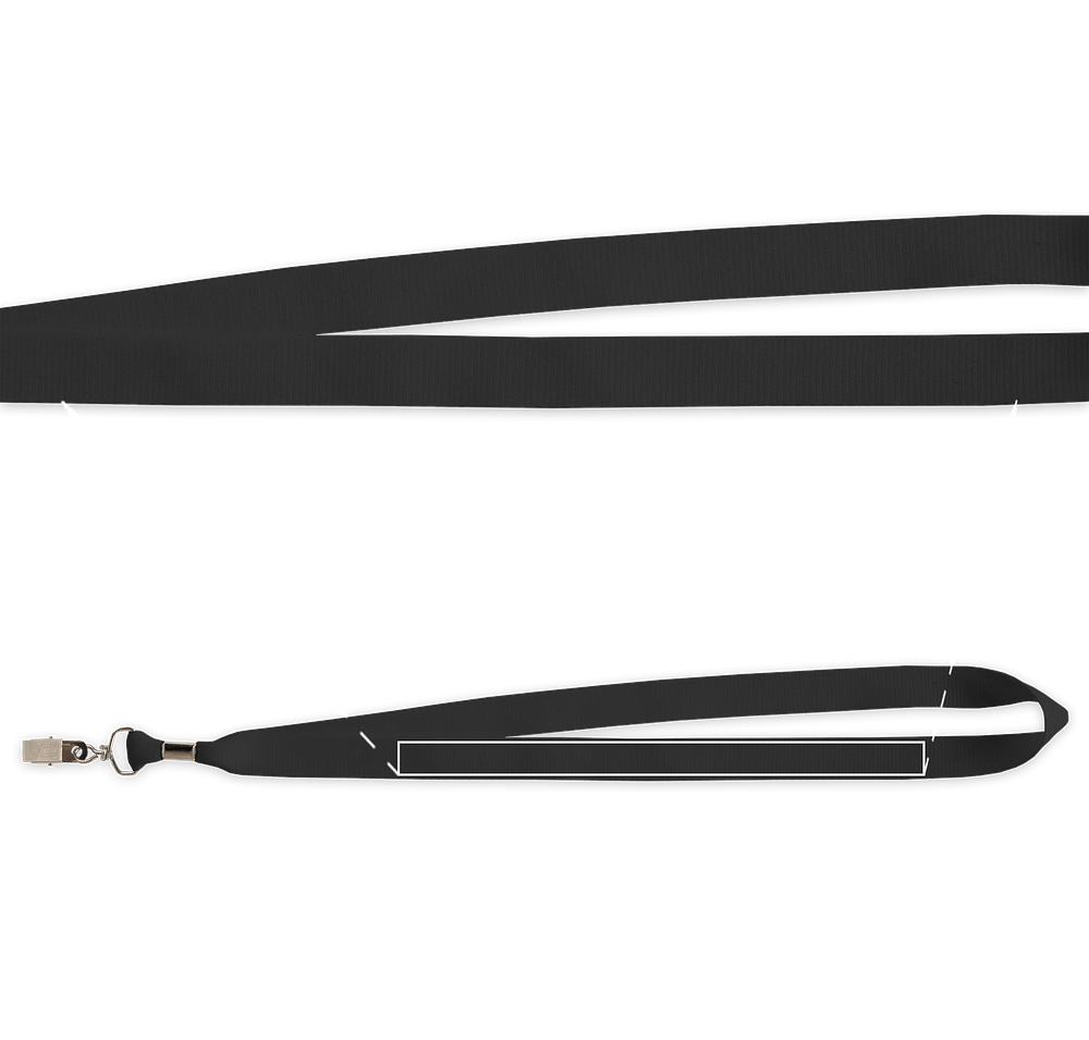 Lanyard with Bulldog Clip-default