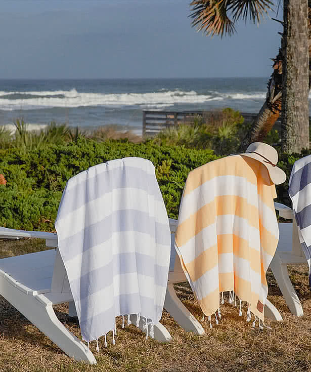 Kanata Cabana 100% Cotton Turkish Towel - Laser Engraved