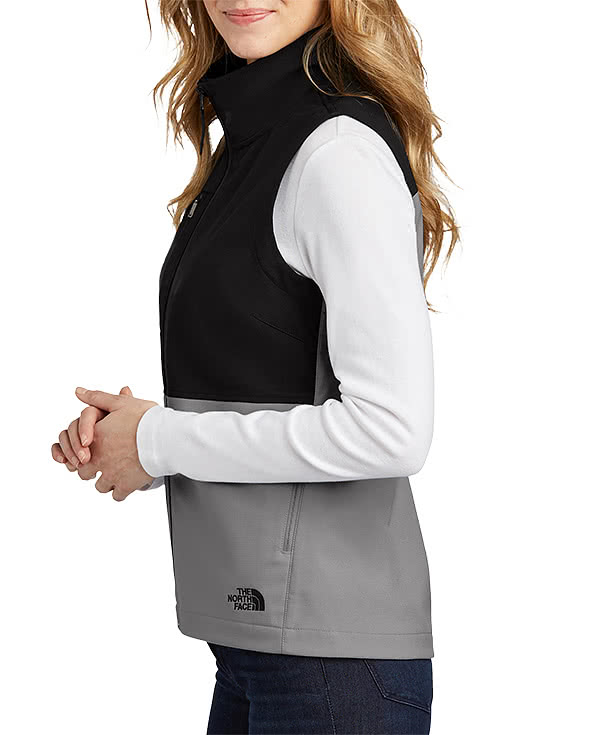 North face soft shop shell vest womens