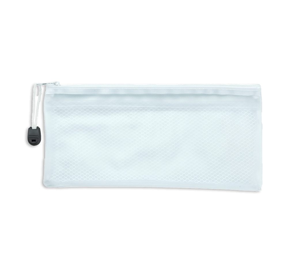 Teach-It Frosted Zippered Pencil Case-default