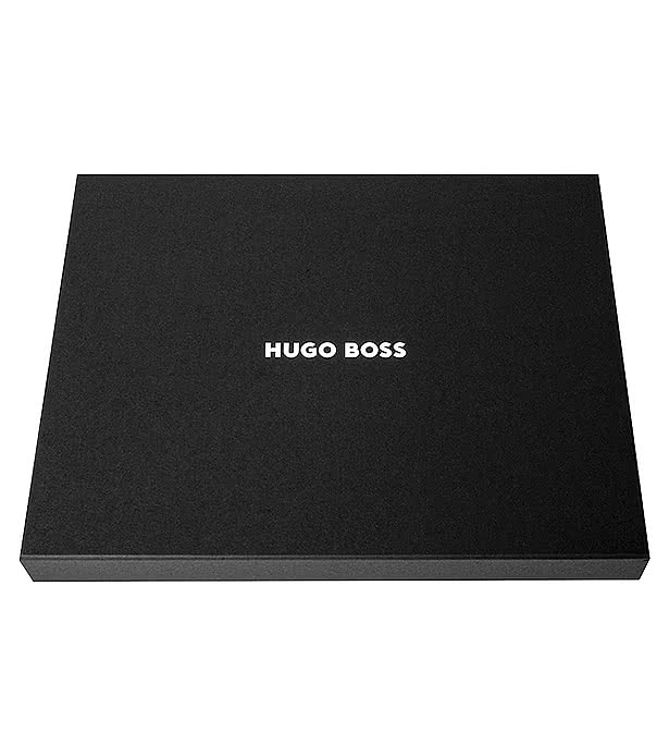 Hugo Boss Debossed A4 Conference Padfolio
